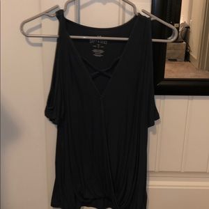 cold shoulder top